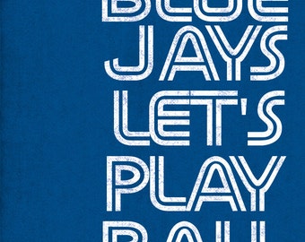 Toronto Blue Jays art print for Toronto fans