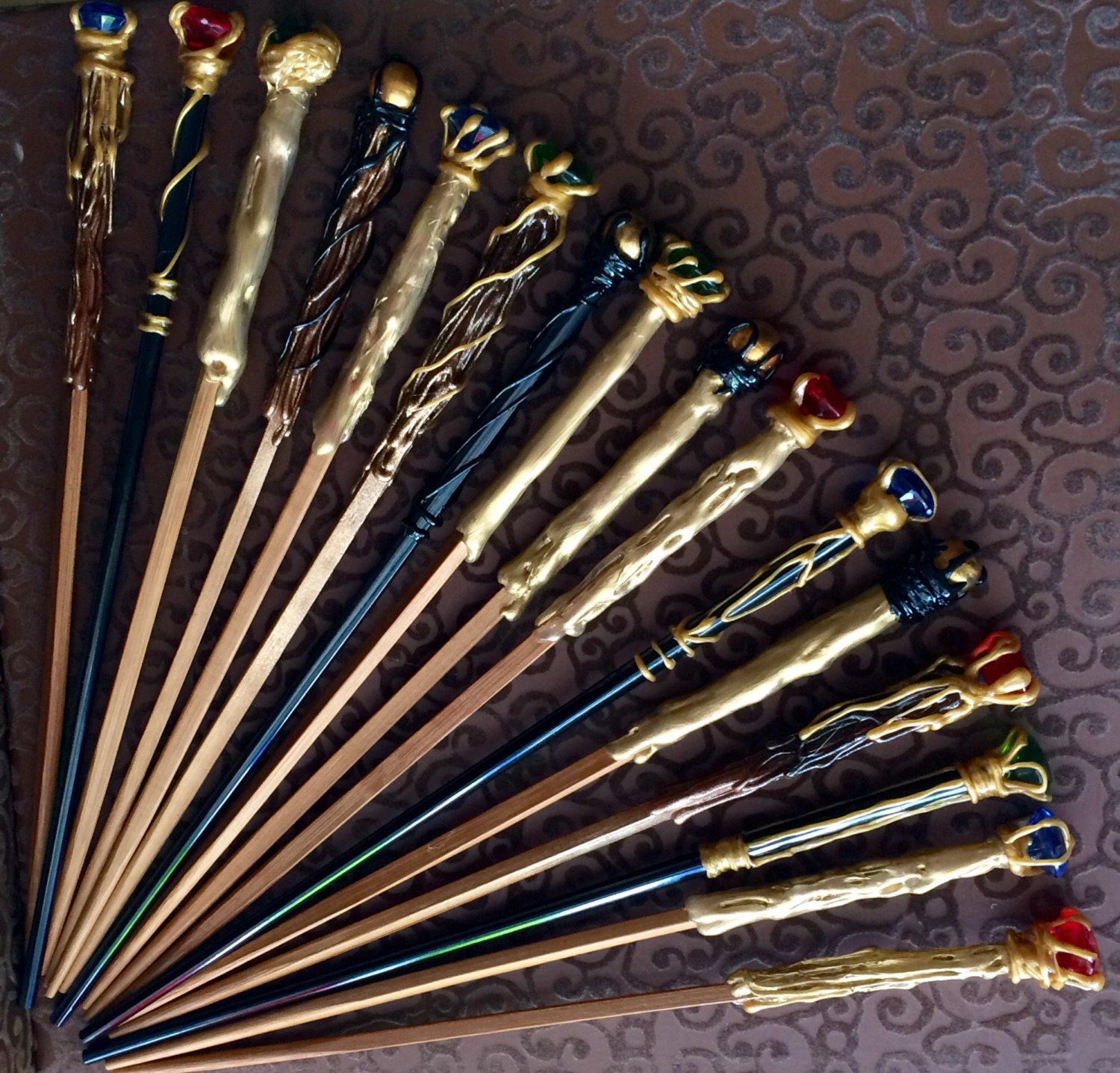 Harry Potter wand party favors Ollivander's by MadDragonStudio