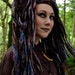 Woodwose ELFLOCKS Dreadlocks Dread Falls in Brown/Blue/Red/Yellow for Cosplay, LARP, Tribal Belly Dance, Festivals, Alt Fashion, Performance