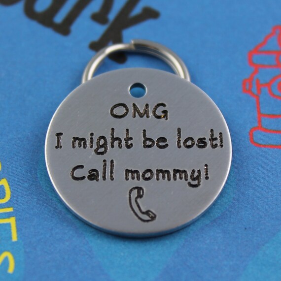 Medium Size Funny Dog Tag Cool Pet Tag Customized Dog ID