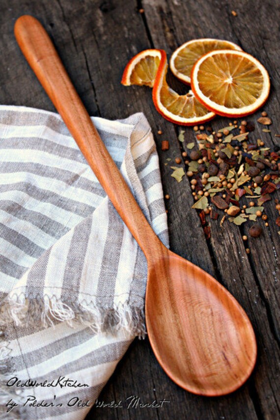 Best AllPurpose Wooden Spoon Kitchen Utensil by OldWorldKitchen
