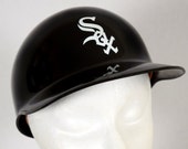 Vintage Chicago White Sox  Plastic  Souvenir Baseball Batting Helmet / Hat Laich Sports Prod. Corp. Halloween Costume