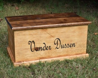 Kids Toy Box - Kids Toy Chest - Wooden Chest - Keepsake Box - Memory Box - Kids Memory Box - Wooden Toy Box - Personalized Toy Box