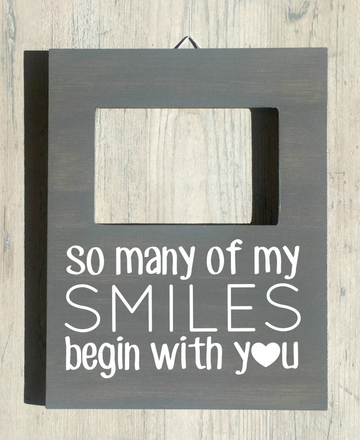 Custom Quote Picture Frame Personalized Picture Frame