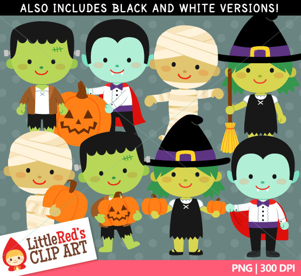 clipart halloween monsters - photo #37