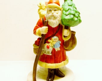 St. Nicholas 6" (15.24cm) Circa 1890 No. 26115-The Santa Claus Shoppe-The Gifted Line John Grossman Inc Licensee Enesco 1981, Taiwan