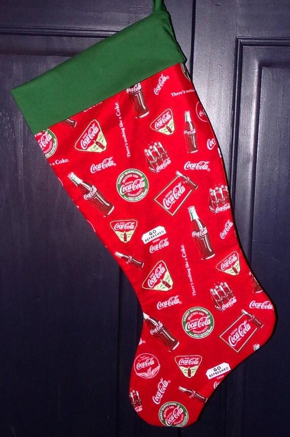 Coca Cola Christmas Stocking