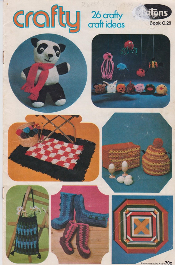 woven pom pom rug C29 bag, Hippy Pom Patons Animals Tea Pom Cosy, Slippers, Crafty Woven