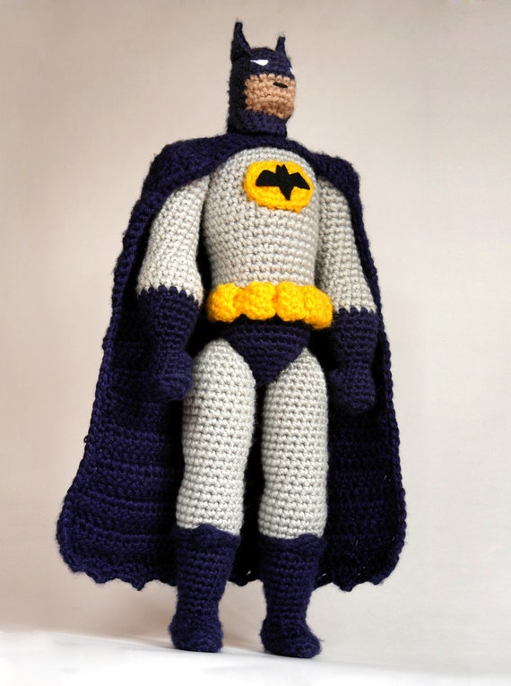 Batman CROCHET PATTERN / Batman amigurumi pattern / tutorial for Batman