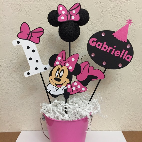 Minnie Mouse Birthday Centerpiece Decorations