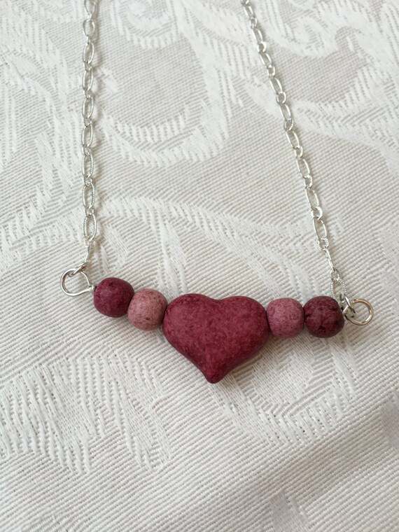 Ceramic bead pendand diffuser pendant by JewelryDesignsbyJoyD