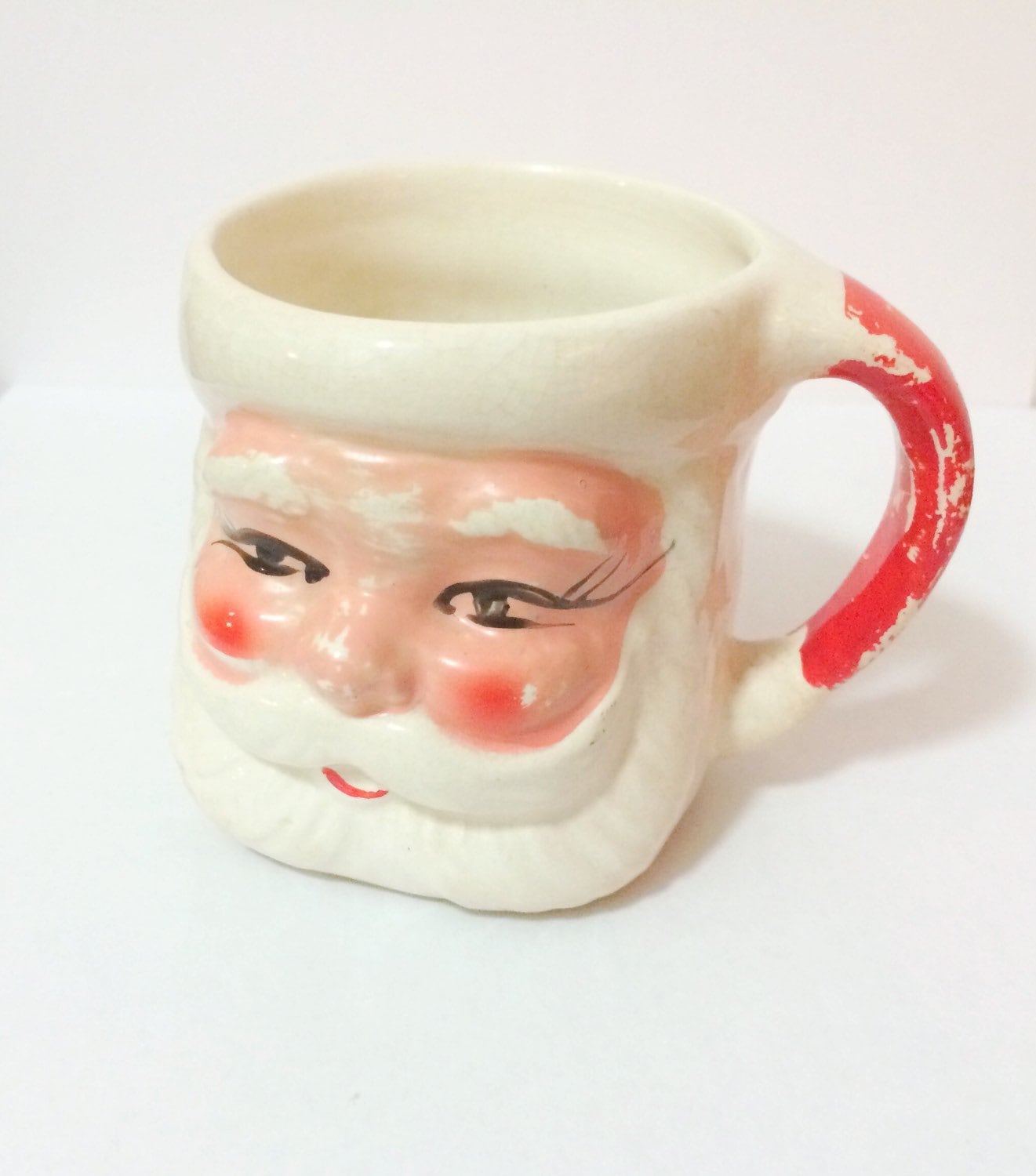 Vintage Small Santa Claus Mug Holiday By Tokensntrinkets On Etsy