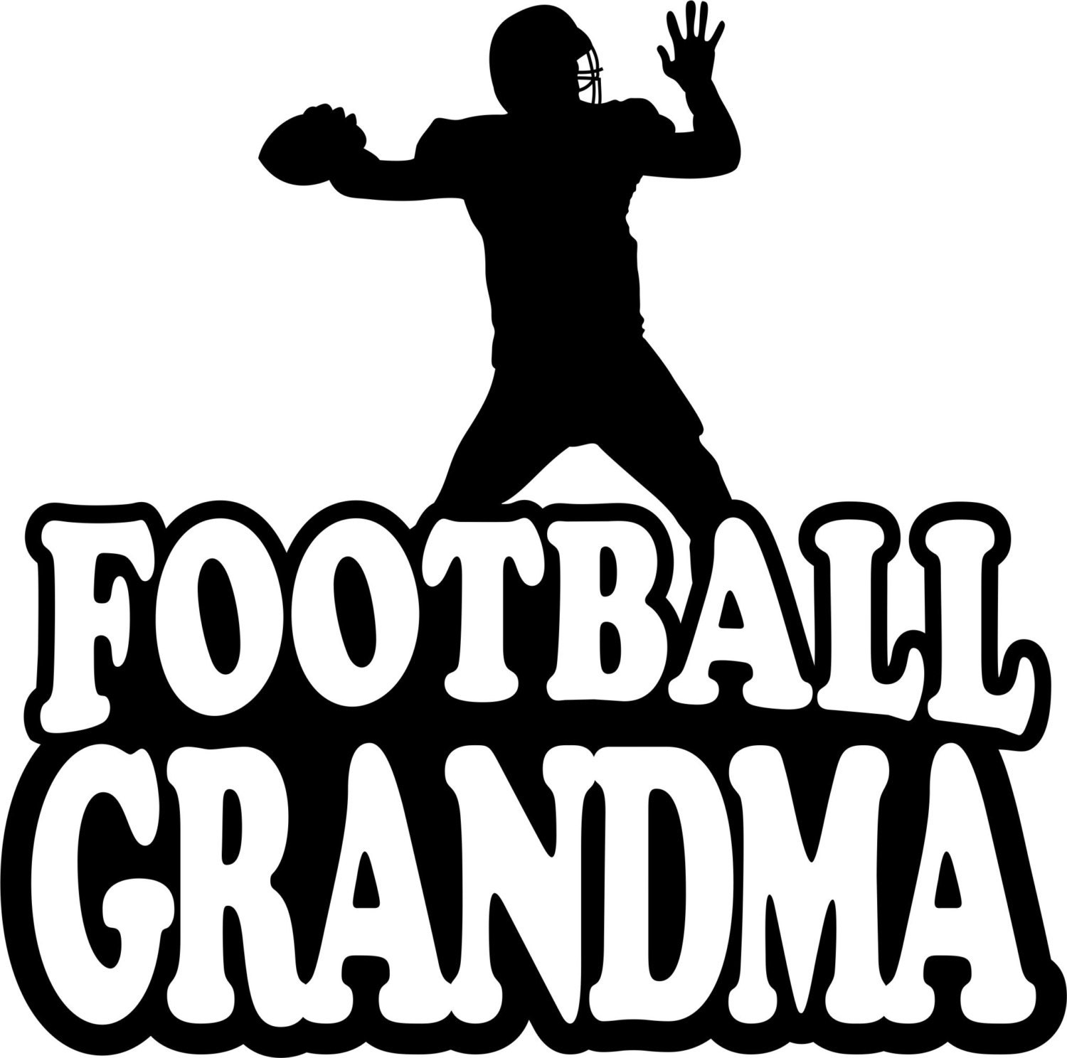 Download Football Grandma T Shirt/ Football Grandma Shirt/ Football