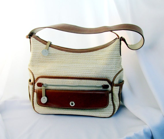 liz claiborne tan purse