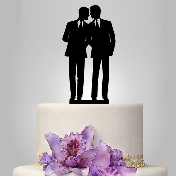 Gay Cake Topper Same Sex Cake Topper Silhouette Cake Topper Unique Cake My Xxx Hot Girl 