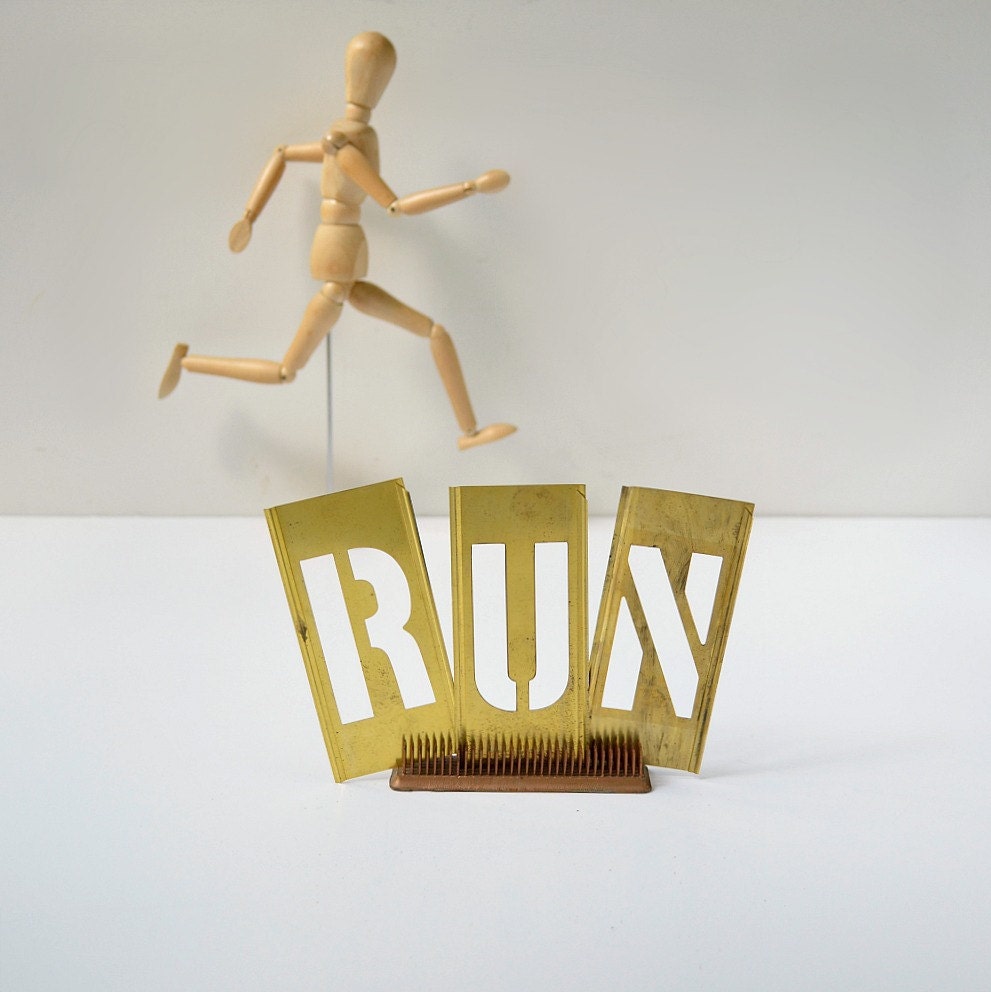 Vintage brass stencils 5 brass stencil vintage brass