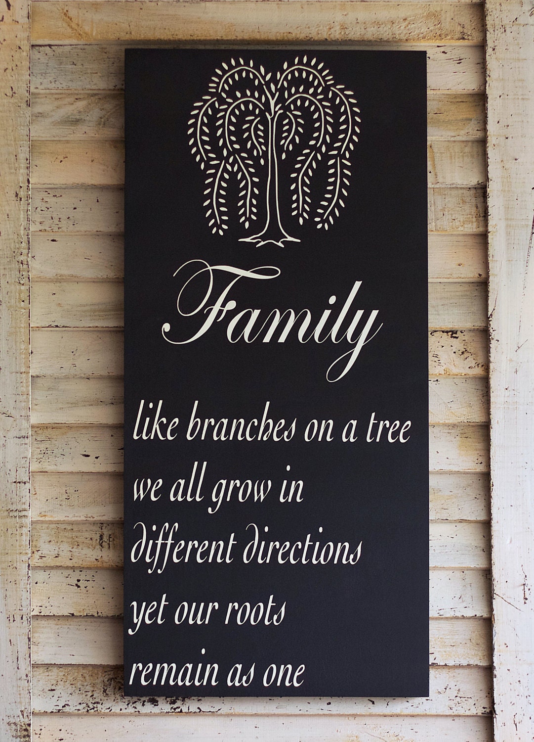 Family Sign Family Saying Wooden Sign Signs for the Home