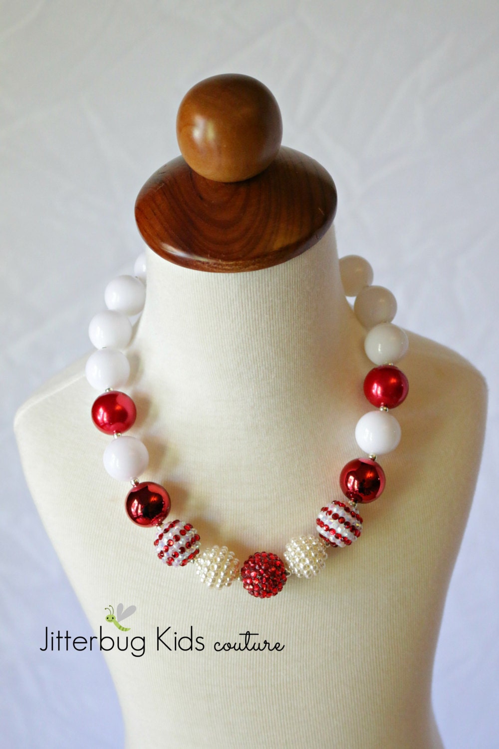 Valentines Day Jewelry Chunky Necklace Valentines Chunky