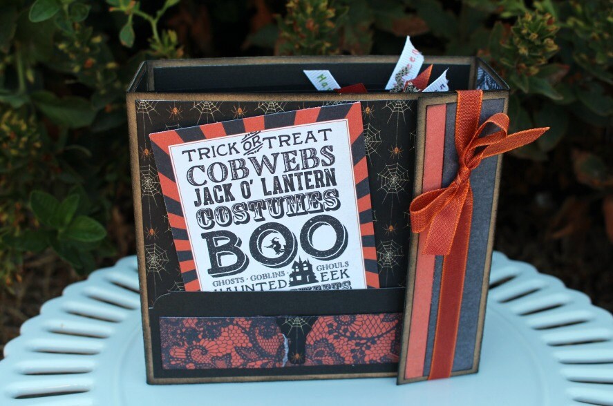 Halloween Scrapbook Album Authentique Mini Album Halloween