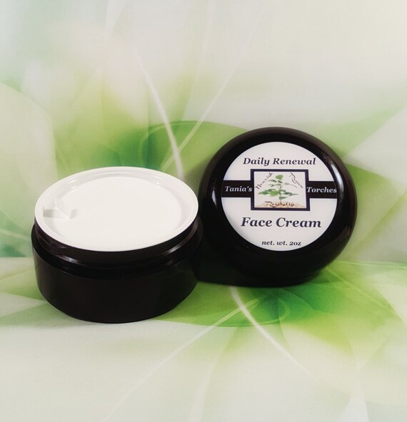 Unscented Face Cream Natural Vegan Face Moisturizer AntiAging
