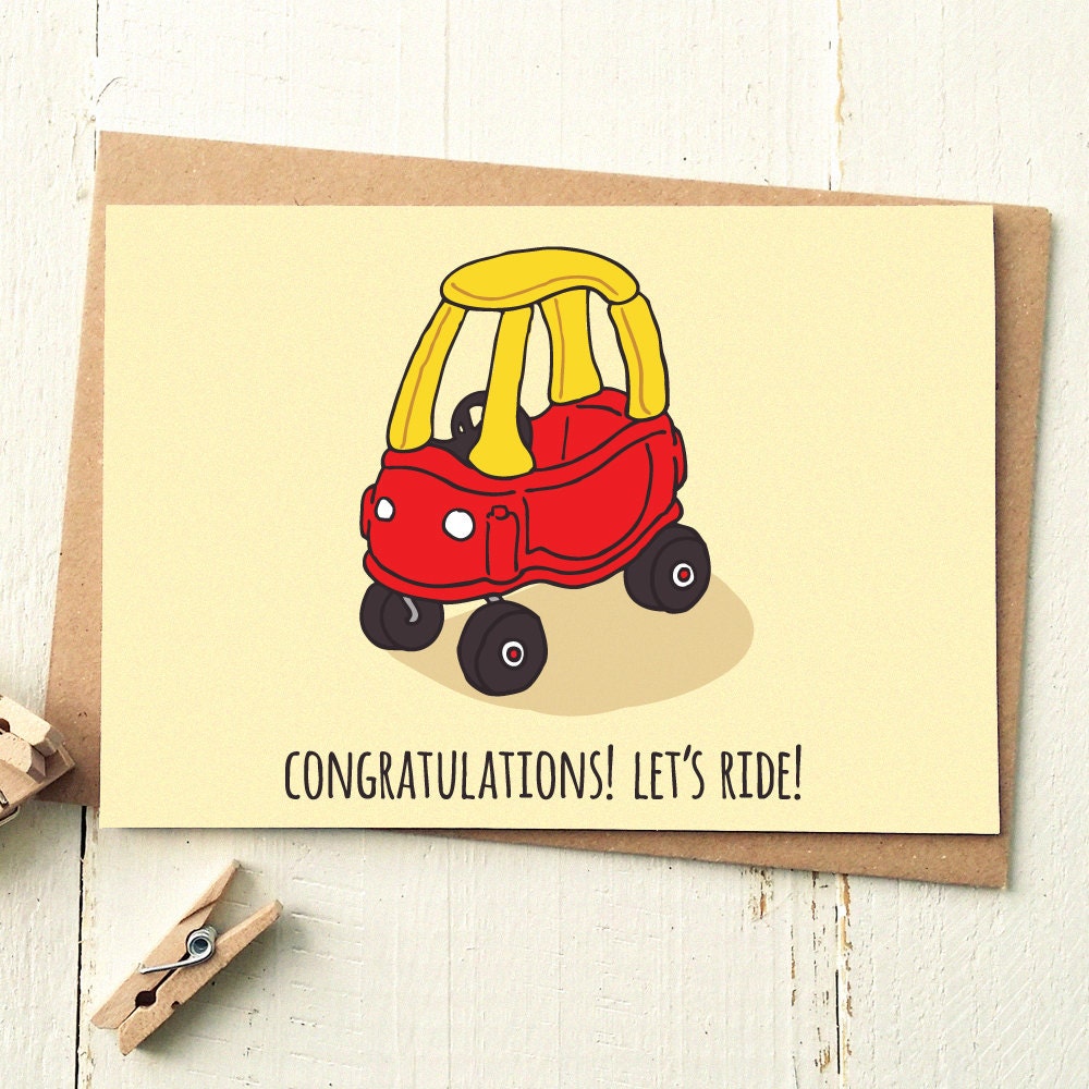 Congrats Card Driving Test Passed Driving Test New