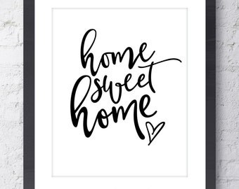 Home Sweet Home Wall Art home sweet home art | etsy Home Sweet Home Wall Art home sweet home art | etsy
