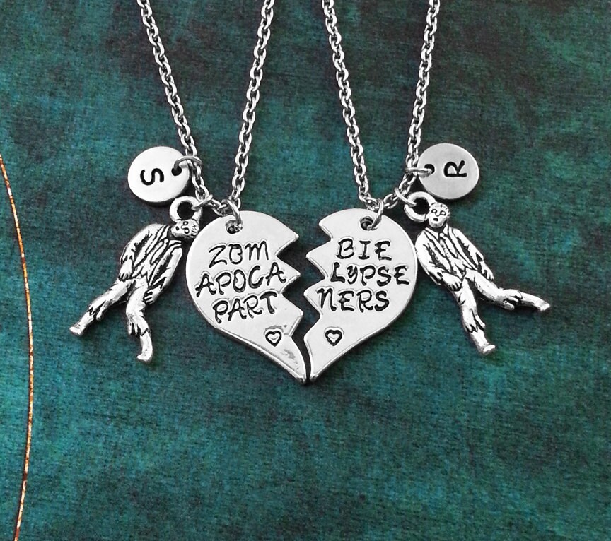 Zombie Necklace Zombie Jewelry Zombie Pendant Zombie Charm