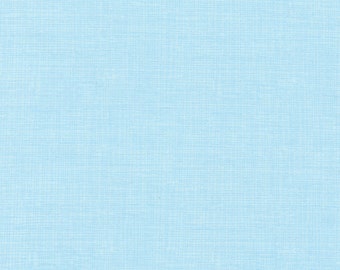 Light Blue Quilt Fabric, Timeless Treasures Fun C8224 Breeze Sketch Basic, Screen, Crosshatch, Tone on Tone LIght Blue Cotton Fabric