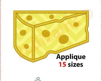 Block Of Cheese Applique Embroidery Block Of Cheese Applique Embroidery