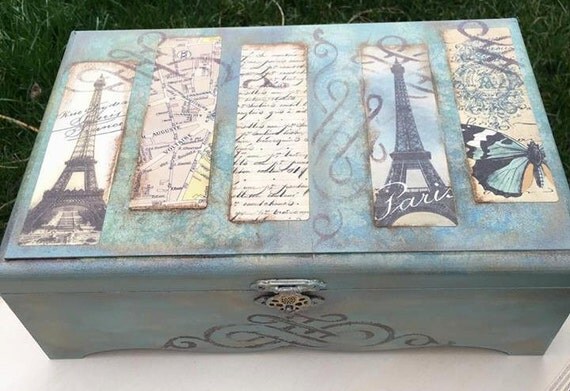 Decorative Boxes Turquoise Box Paris Bedroom Decor Jewelry   Il 570xN.927994005 P5ai 