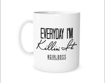 Girl Boss, Gift for Boss , Boss Gift, Boss Babe, Girl Boss Mug, Boss Babe Cup, Boss's Day Gift, Office Gift, Christmas Gift Idea, Coffee Mug