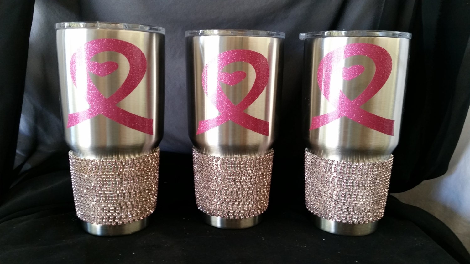 30 ounce Breast Cancer Awareness Yeti Cup