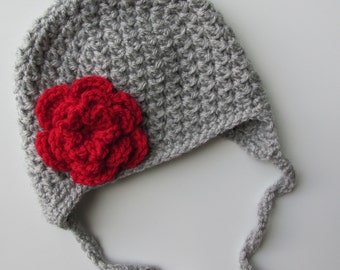 Items similar to Ohio State Baby Hat Winter Beanie Hat Toddler Womens ...