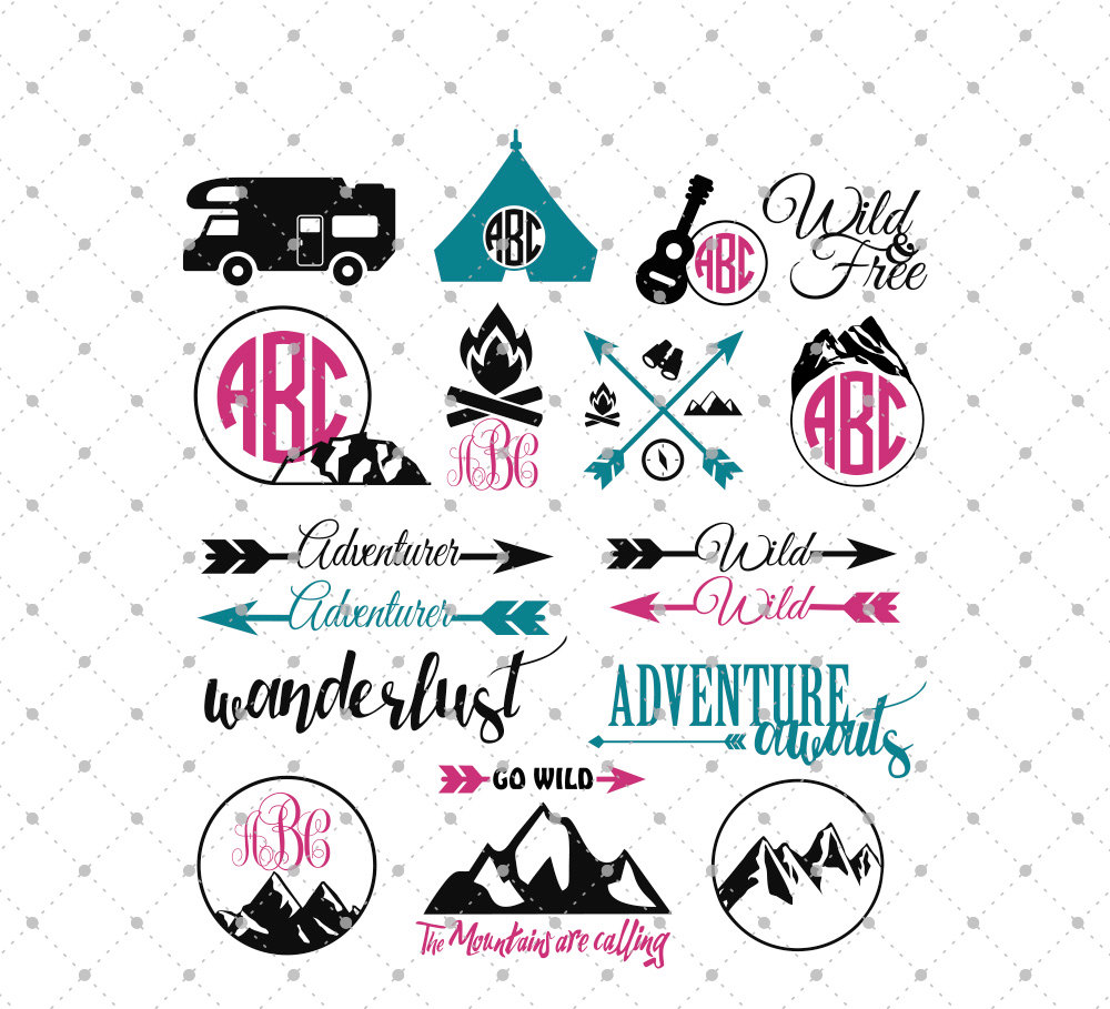 Download Camping SVG Cut Files Traveling svg cut files for Cricut