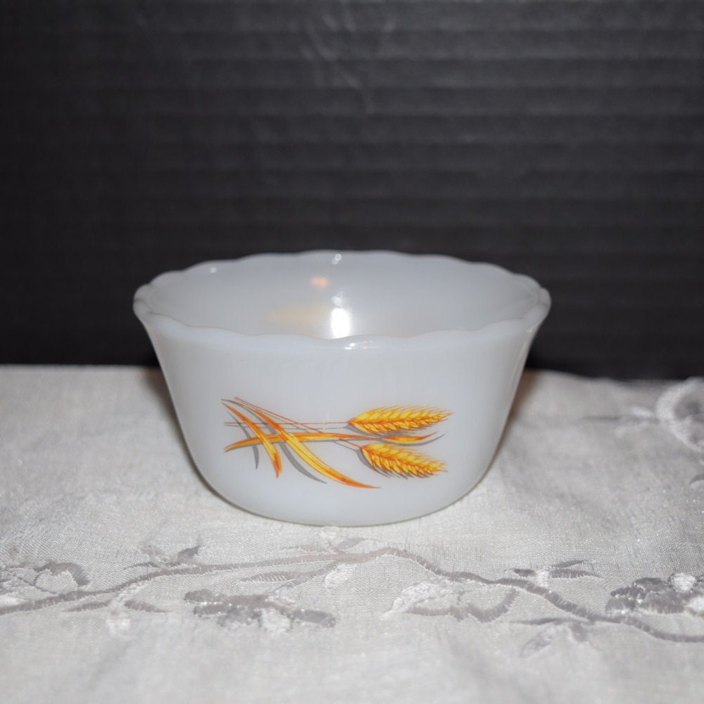 Anchor Hocking Fire King Sheaves of Wheat by ShellysSelectSalvage