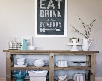 Rustic Console Table Rustic Console Table