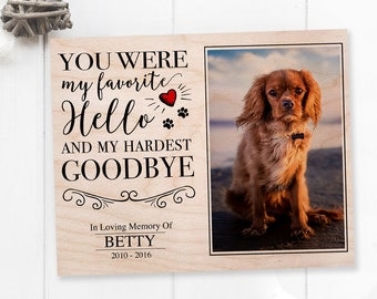 Personalized Pet Memorial Gifts Dog Loss Of A