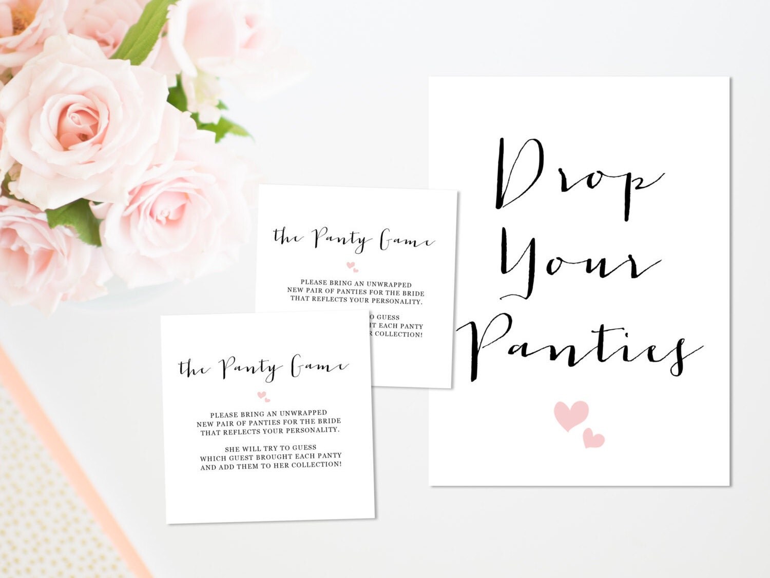 Bridal Shower Panty Game The Panty Game Bring a Pair of