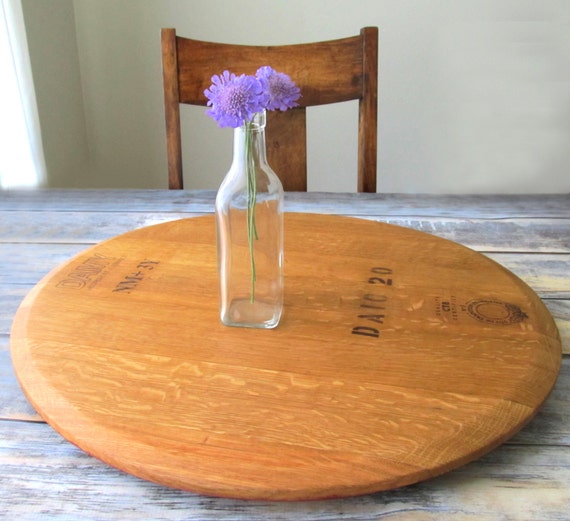 Lazy Susan Wood Wine Barrel Lazy Susan By BarrelArtNapaValley   Il 570xN.1000407365 Ti9z 