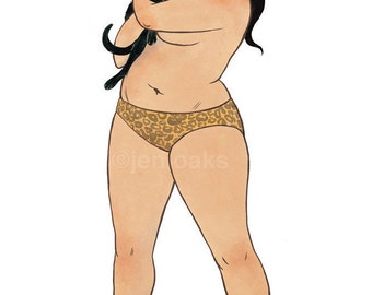 Girls Like Wearing Pantyhose Bbw Pinup Art