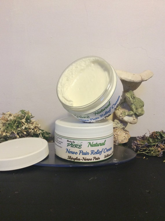 Natural Shingles Nerve Pain Relief CreamBath and by BodyByPure