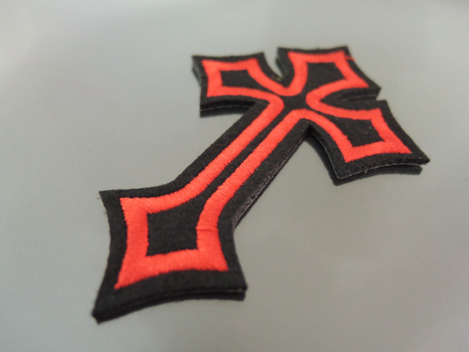 Iron On Patch Cross Patch Crucifix Patches Embroidered Patch