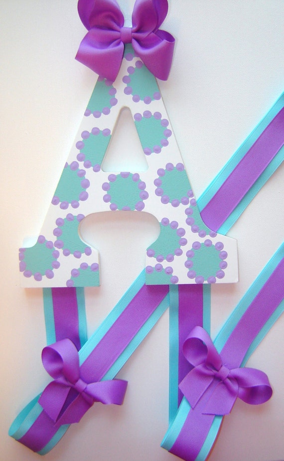 new item custom painted aqua lavender polka dot new item custom painted aqua lavender polka dot