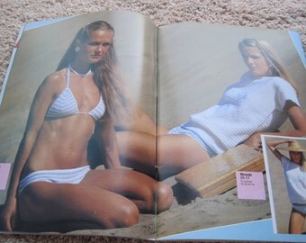Knit and Crochet Pattern Book - Neveda #35 - Vintage 1980's