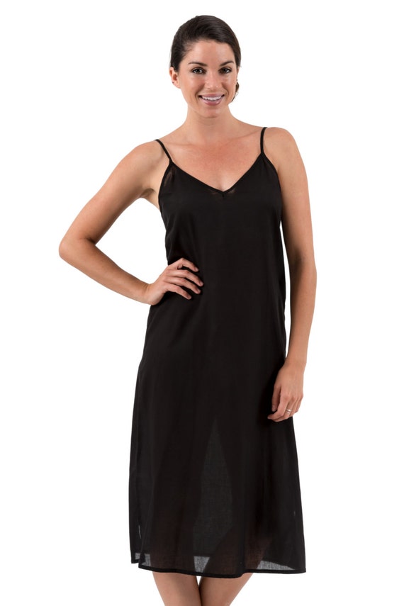 Maxi Slip long Cotton Dress Slip Spirituelle Celine Slip in