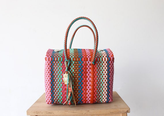 woven mexican tote bags