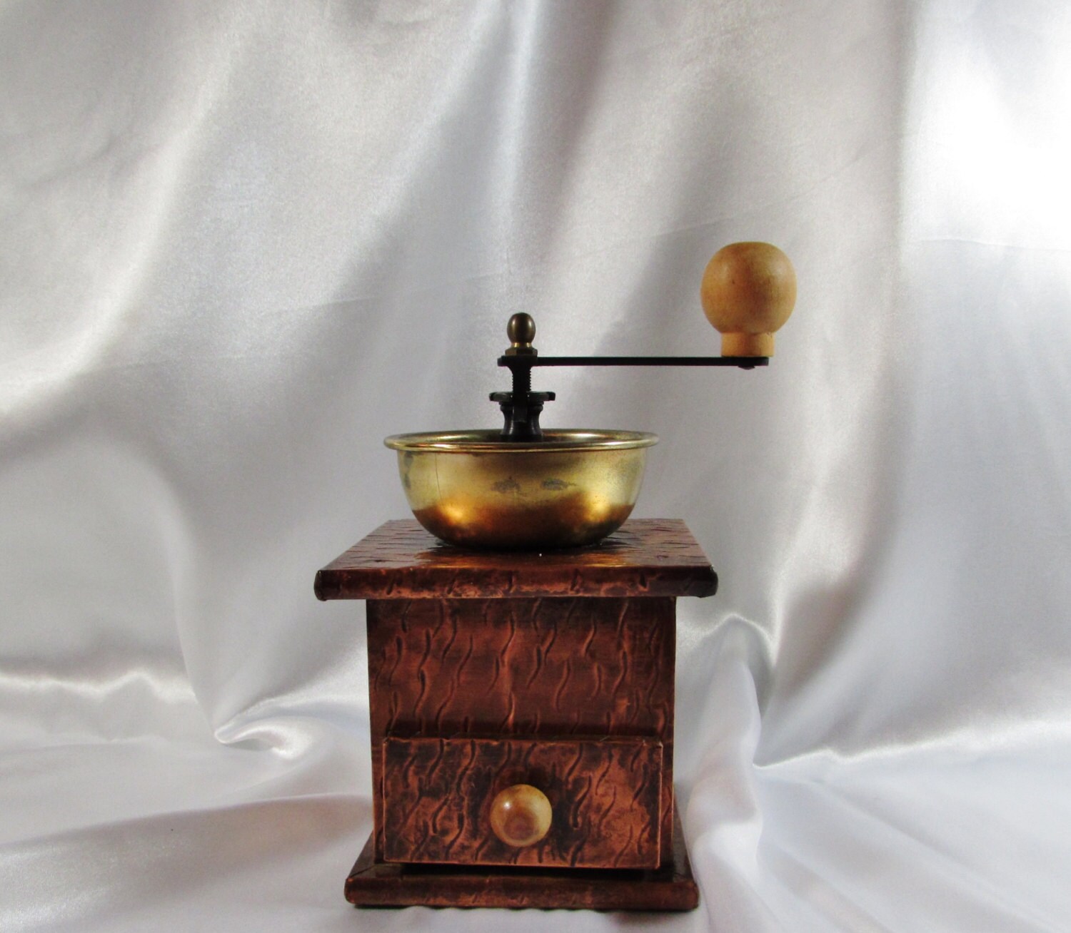 Copper Coffee Grinder Vintage Coffee Grinder