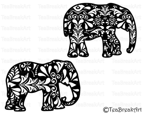 Free Free 260 Tribal Elephant Svg Free SVG PNG EPS DXF File
