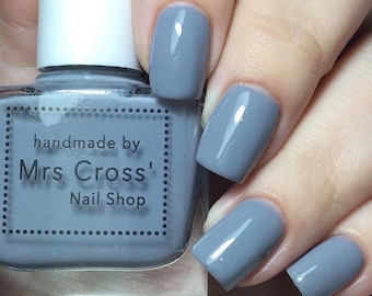 SALE - Grey Nog - 5ml - handmade in the UK Indie Nail Polish