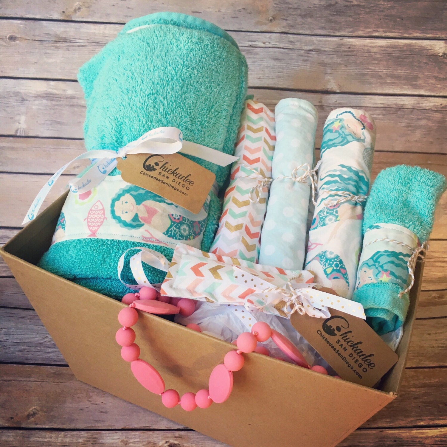 Mermaid Baby Gift Mermaid Baby Shower Gift by ChickadeeSanDiego